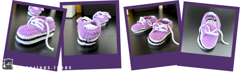 Stylisches Baby mit extra Swag? Fix oida! Check dir meine Anleitung für ein paare freshe gehäkelte Sneaker. Super schnell und super simpel. Babyschuhe für alle!