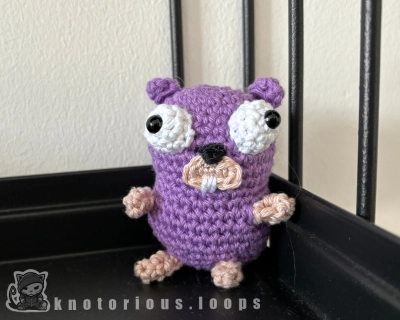 kleiner Gopher Amigurumi ’lil GophY’ designed by knotorious.loops kleiner Gopher Amigurumi ’lil GophY’ designed by knotorious.loops