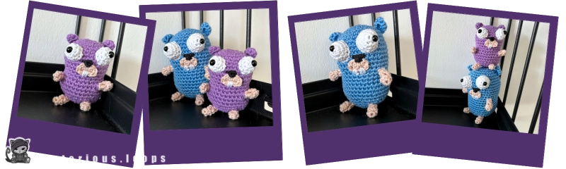 Fan vom Maskottchen der Programmiersprache Go, dem Gopher? Führ dir mal meine low-sew Häkelanleitung für ein Go Gopher Amigurumi zu Gemüte, kostet auch nichts!