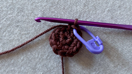 upper half of crochet ball upper half of crochet ball