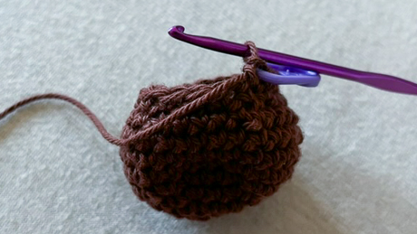lower half of the amigurumi crochet ball lower half of the amigurumi crochet ball