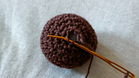 closing the crochet ball closing the crochet ball
