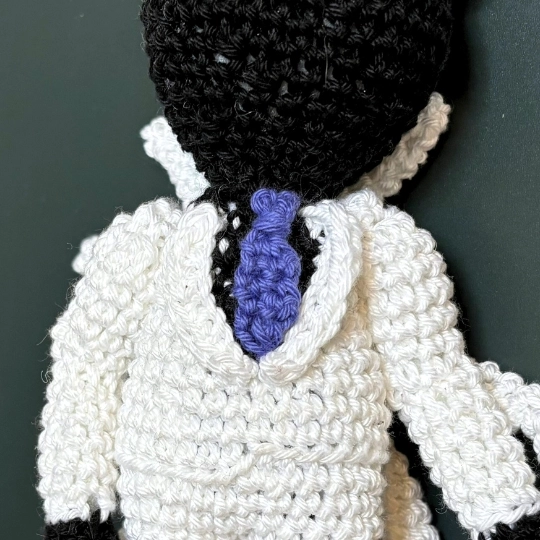 Example of a double crochet stitch - knotorious.loops slendercat Example of a double crochet stitch - knotorious.loops slendercat