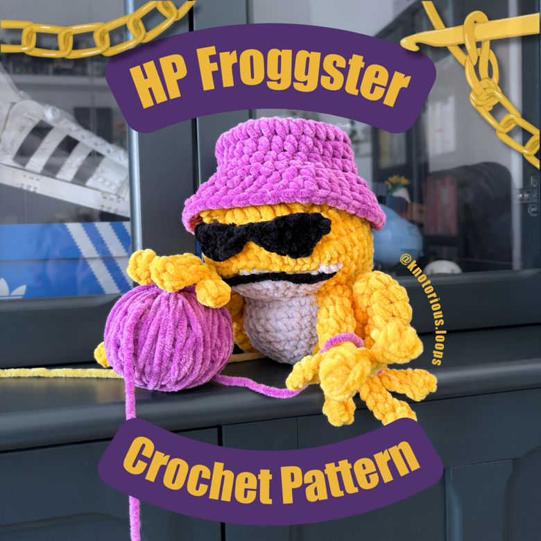 check out these crochet patterns to hook up some truly unique Amigurumi characters drippin' with swag and unusual legit designed by knotorious.loops